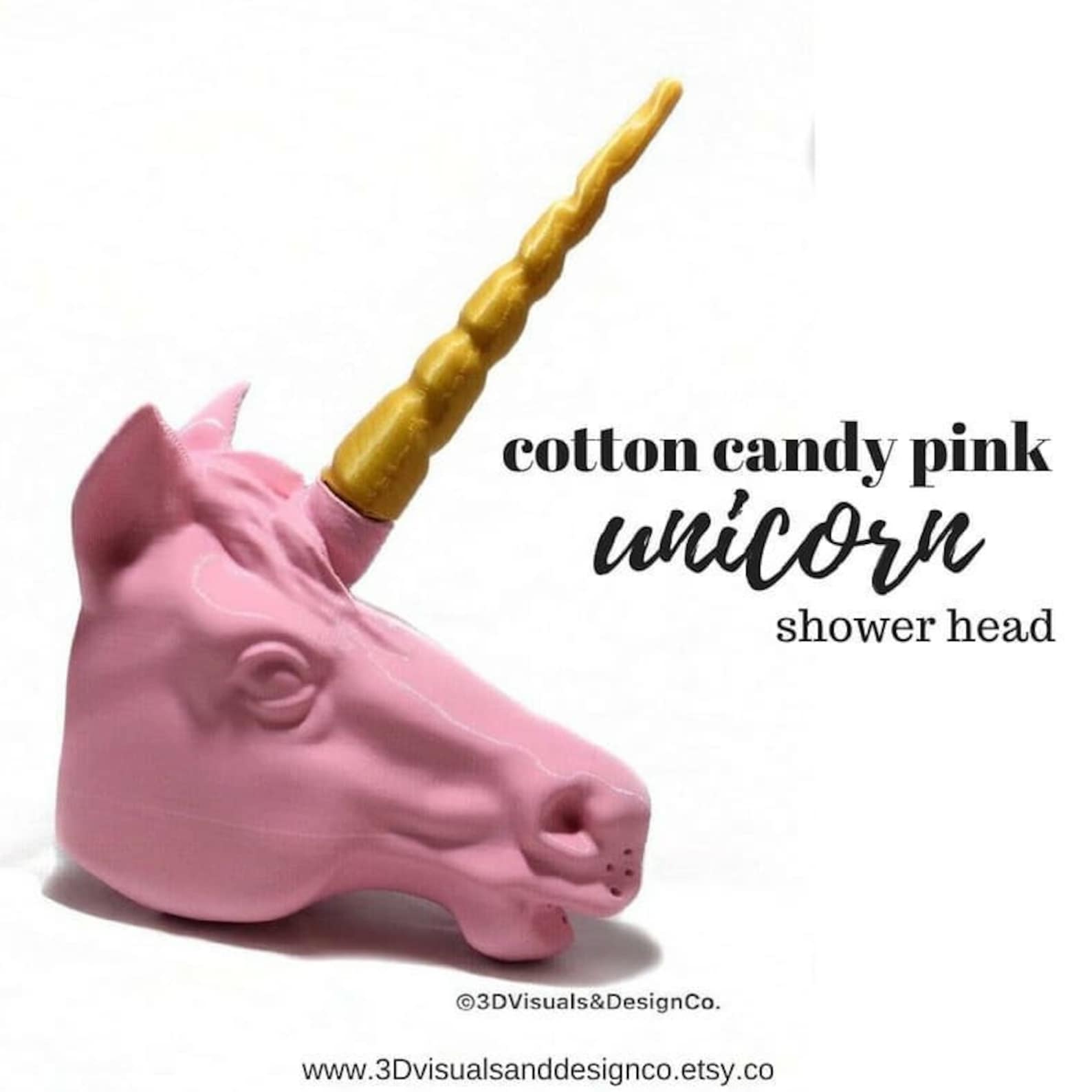 Unicorn Shower Head Unique Shower Head Unicorn Head Etsy