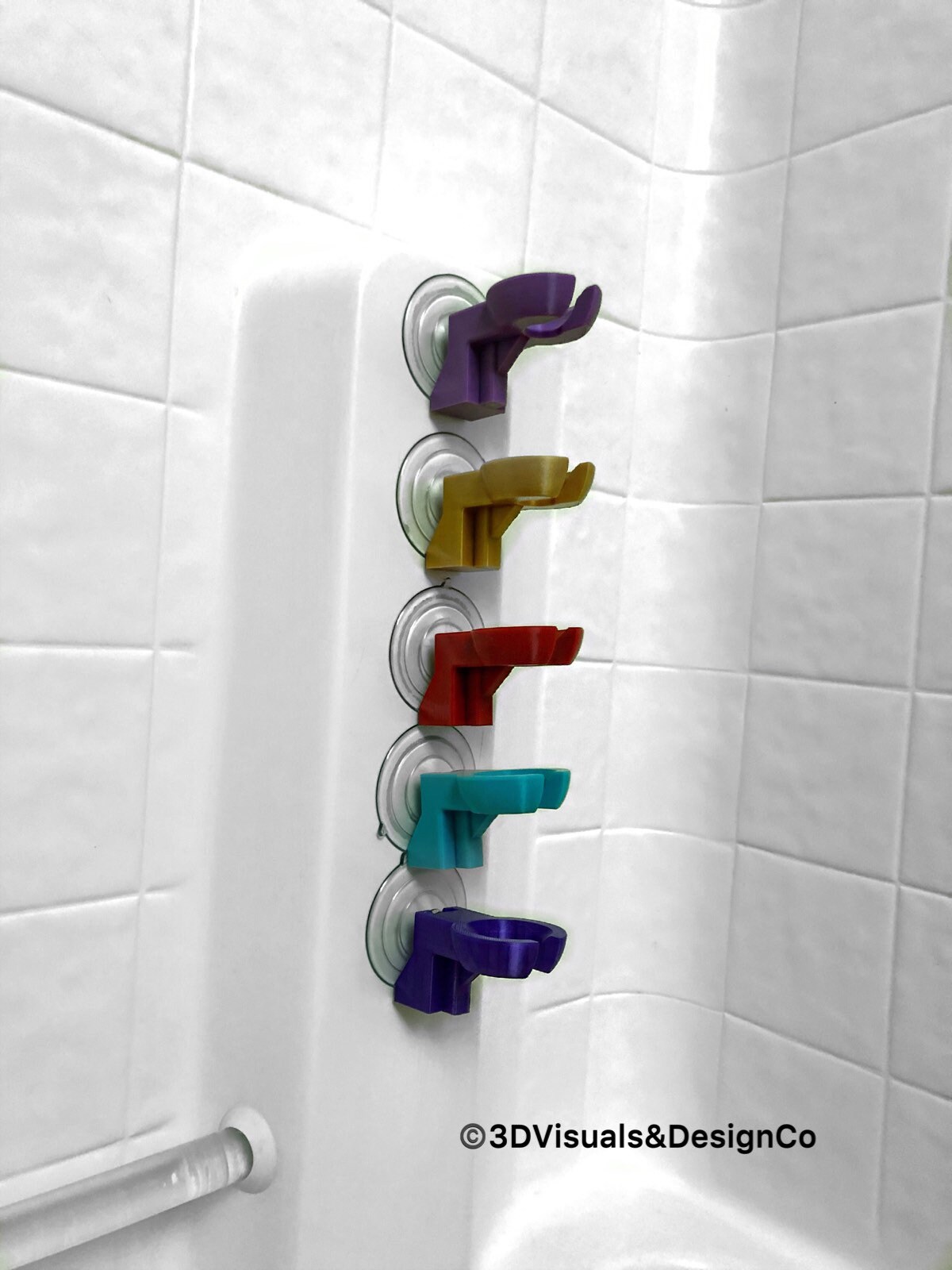 Shower Razor Holder Suction Cup Holder Bathtub Caddy Etsy