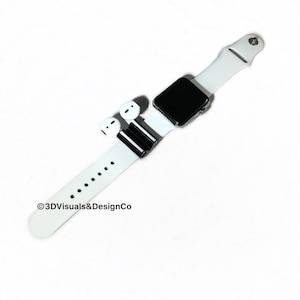 Apple Watch Armband - 42mm Uhrenarmband - Damen Apple Uhrenarmband - AirPod Halter - Bestseller Bild 1