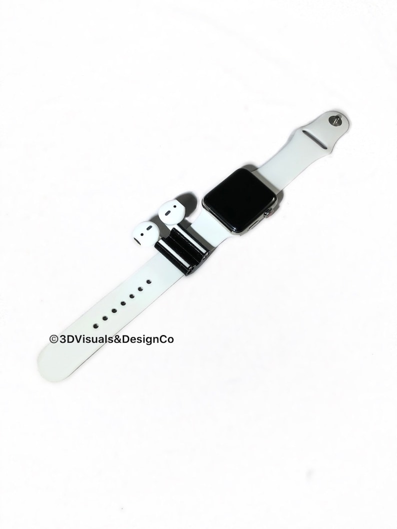 Apple Watch Armband - 42mm Uhrenarmband - Damen Apple Uhrenarmband - AirPod Halter - Bestseller Bild 1