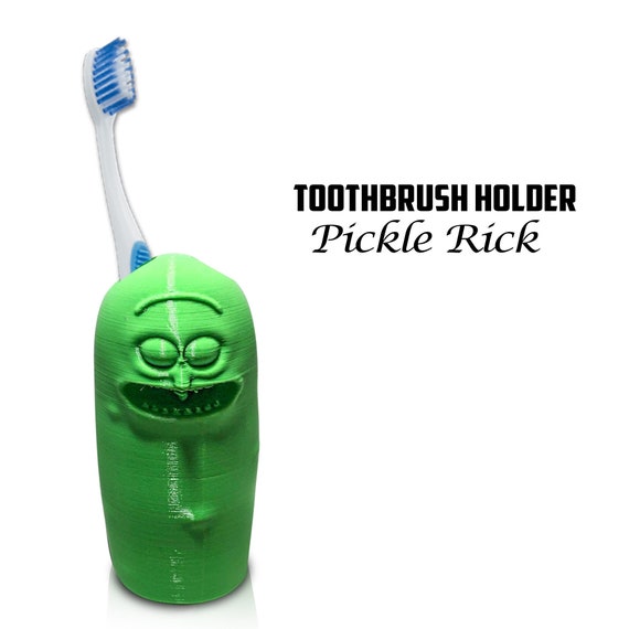 【Ricky様】内ブタPK　30個 Pickle Rick Toothbrush Holder - Rick and Morty - Pickle Rick