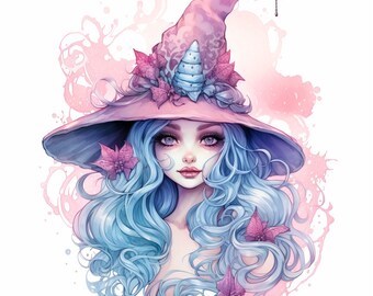 Spooky Halloween clipart, halloween parties, invitations, printable, T-shirt, design, unique clipart design, pastel halloween themed