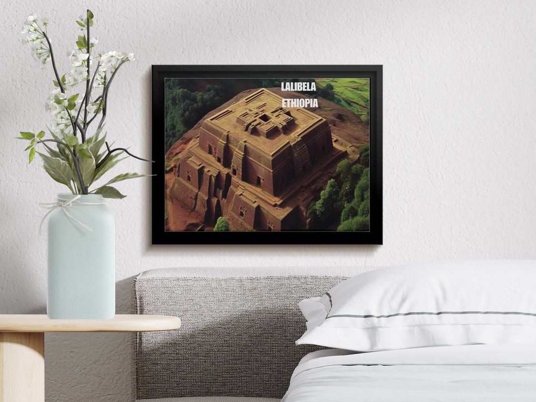 Lalibela Ethiopia Wall Art Digital Download Print at Home Etsy