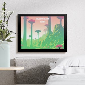 Socotra Island Yemen wall art, Digital Download, print at home, different sizes, Home Decor