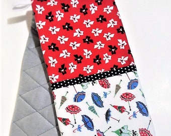 Riddell Tartan Crest Oven Mitt And Pot Holder (2 Oven Mitts + 1 Pot Holder)