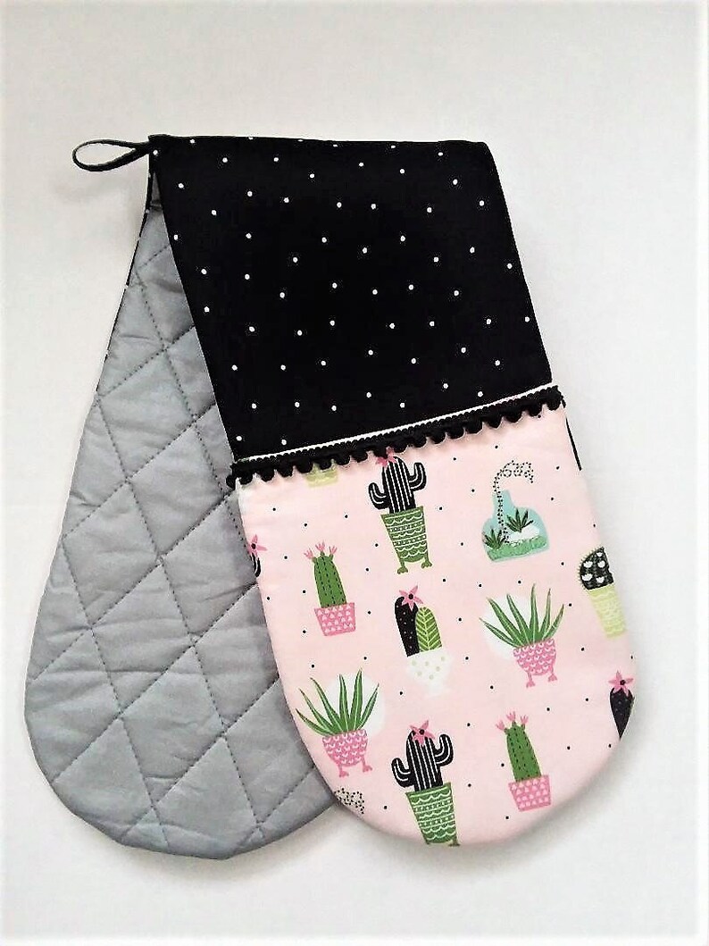 Hostess Gift Kitchen Decor Heat Resistant Insulated Oven Mitt Oven Glove Pot Holder Double Oven Mitt