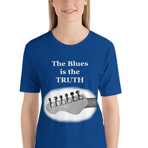 Short sleeve t-shirt - Blues is truth
