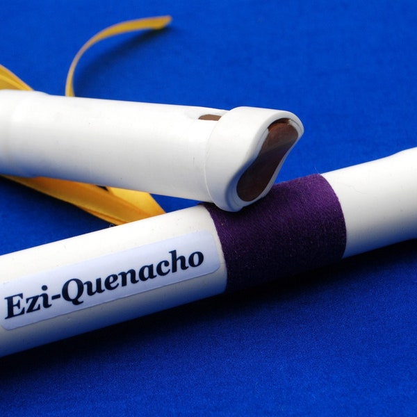 Ezi-Quenacho, PVC 'Andean' Flute in C, Handcrafted