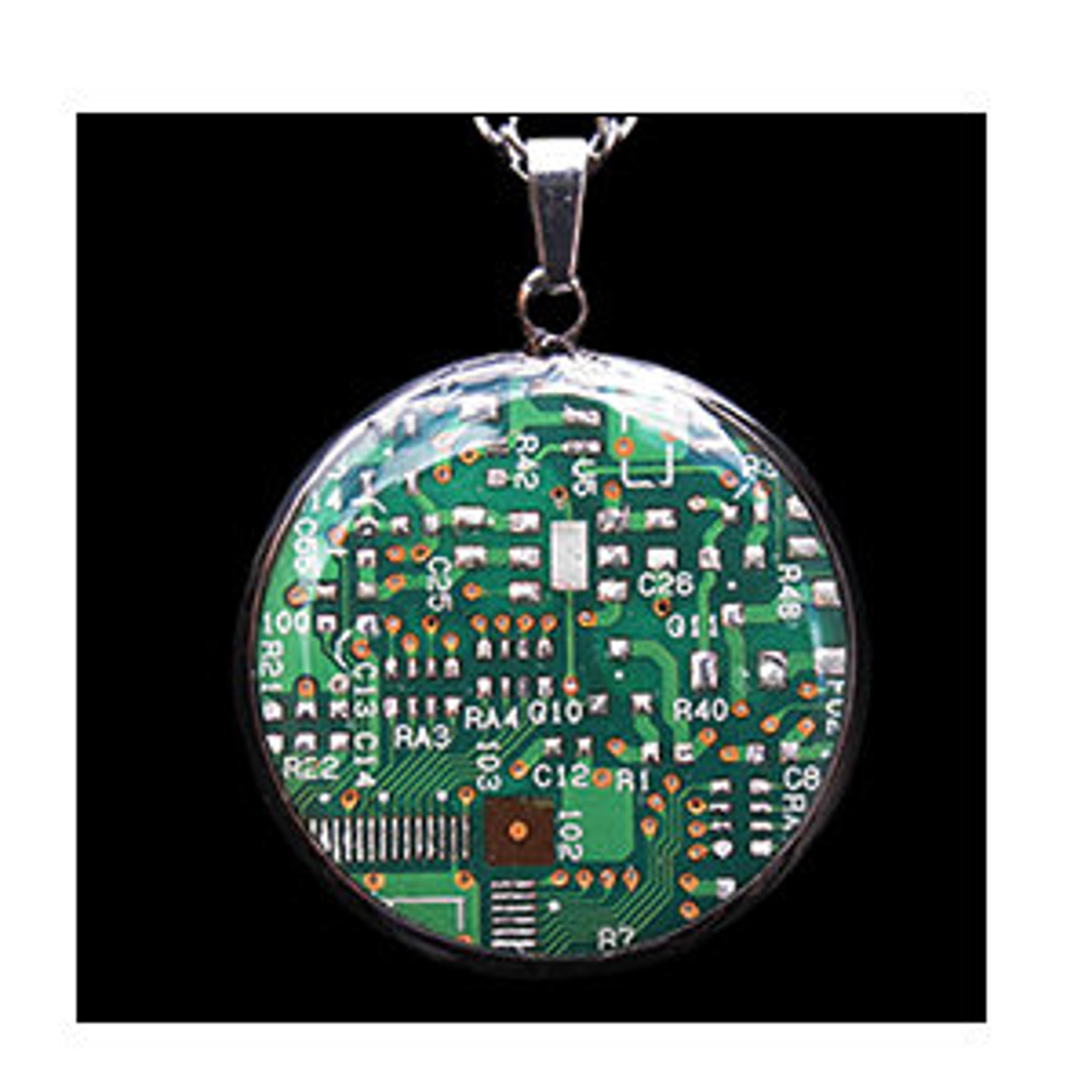 24 Circuit Board Jewellery Pcb Hand Made Computer Unique Etsy