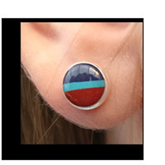 8mm RAF Royal Air Force stud earrings Etsy