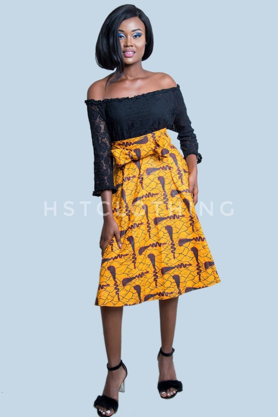 blue printed skirt 2 in 1 midi dress