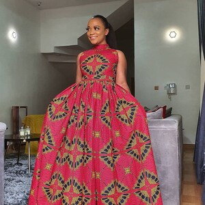 African maxi print dress for women,long maxi dress,Ankara print dress,ankara maxi dress,African maxi dress