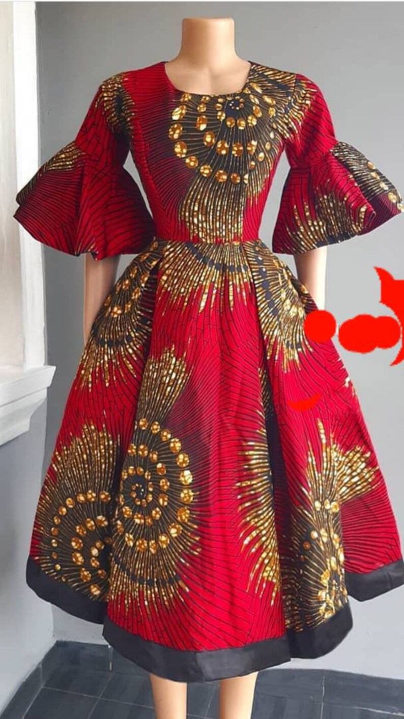 african skater dress Ankara Skater African Skater Dress Designs Pin By Ify On Kasinma Ankara Skater Dress, Short African