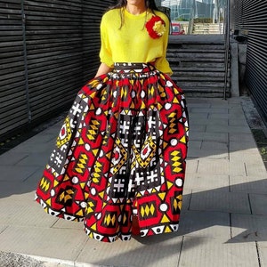 African maxi print skirt for women/Ankara skirt/African skirt/ Ankara maxi skirt/ African maxi skirt/African print skirt,maxi skirt