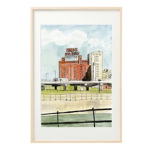 Poster Montreal - Copy Watercolor Montreal