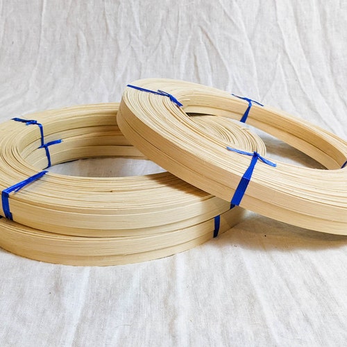1 Pound Coil of Flat Reed for Basket & Seat Weaving Choose Etsy
