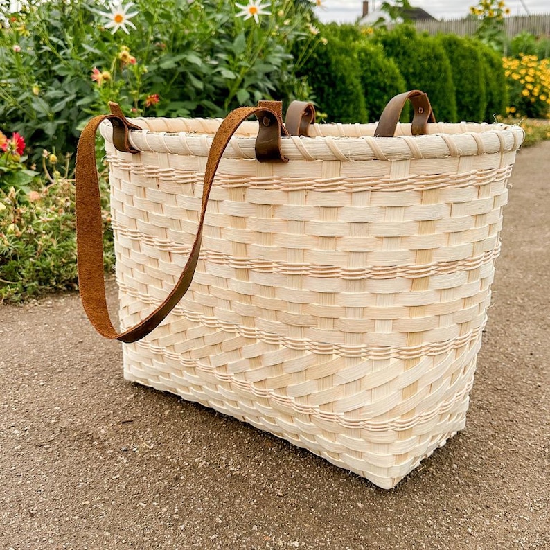 Randed Tote Basket Weaving Kit image 5