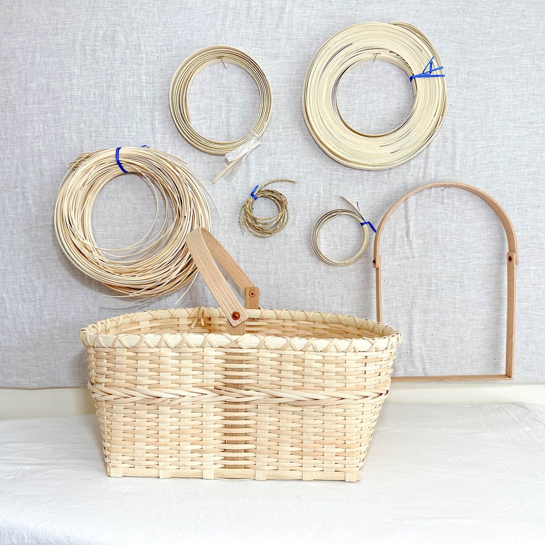 Swinghandle Braided Market Basket Kit With Basic Instructions Market