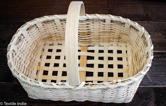 Market Basket Kit Basket Weaving Supplies With Basic Instructions Market Basket  Weaving Beginner Basket Weaving Kit: Market Basket 