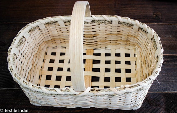 Market Basket Kit Basket Weaving Supplies With Basic Instructions Market  Basket Weaving Beginner Basket Weaving Kit: Market Basket 