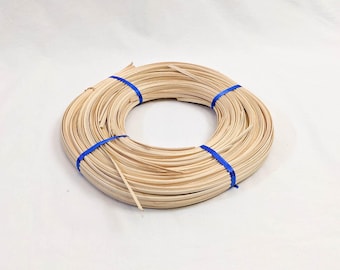 Flat Oval Reed 1/4" – 1 Pound Coil | Basket Weaving Rattan Reed