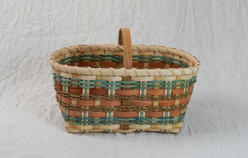 Colorful Market Basket Weaving Kit Basket Weaving Kit and Etsy
