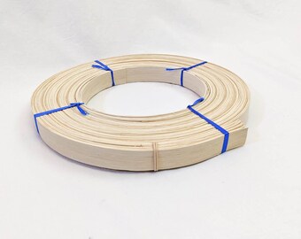 Flat Reed 1" -  1 Pound Coil | Basket Weaving Rattan Reed