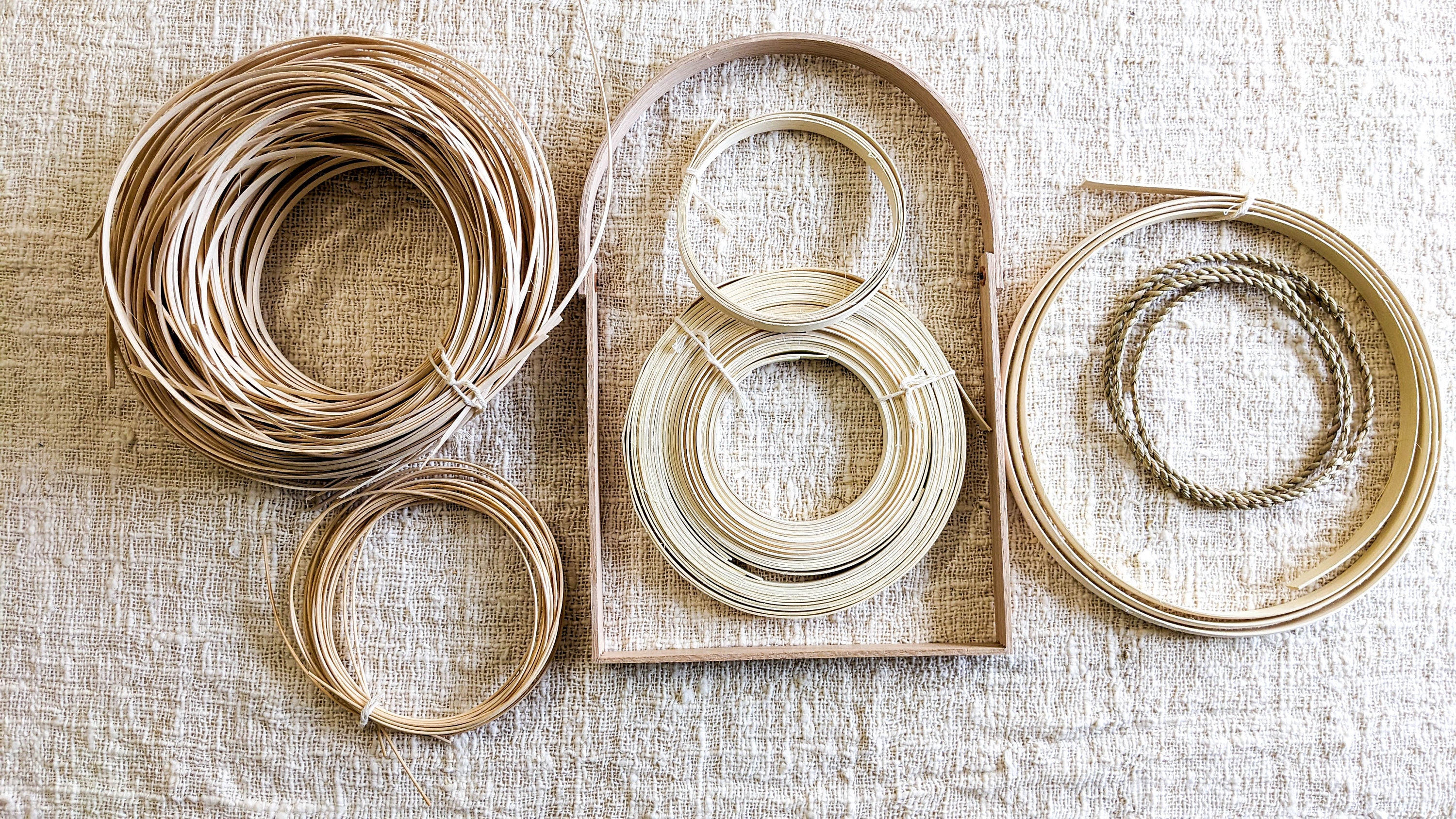 Swinghandle Braided Market Basket Kit With Basic Instructions Market