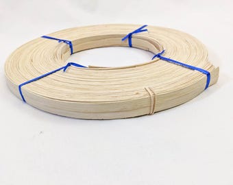 Flat Reed 3/8" – 1 Pound Coil | Basket Weaving Rattan Reed