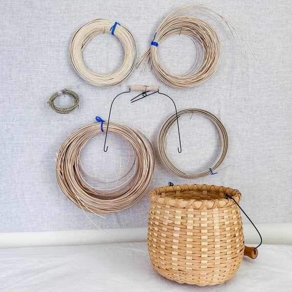 Bean Pot Basket Kit With Basic Instructions Weaving Supplies Bean