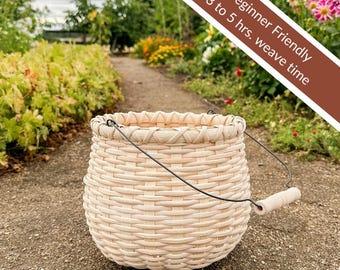 Bean Pot Basket Weaving Kit