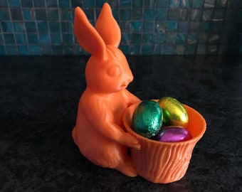 3D Printed | Easter | Basket | Bunny | Rabbit | Eggs | Chocolate | School | Kids | Child | Holder | Pot | Planter