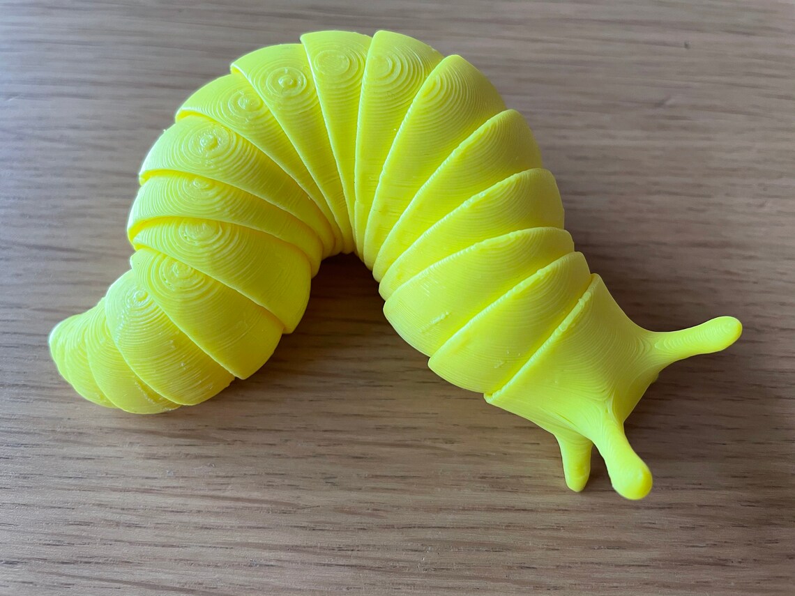 slug fidget toy 3d print
