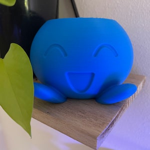 3D Printed | Oddish | Pokemon | Pot Planter | Succulent | Flower | Pot| Pokemon Go | Quirky