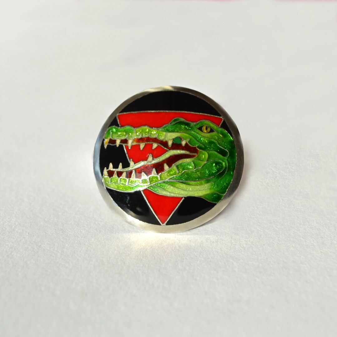Brass Alligator Ring main image 0