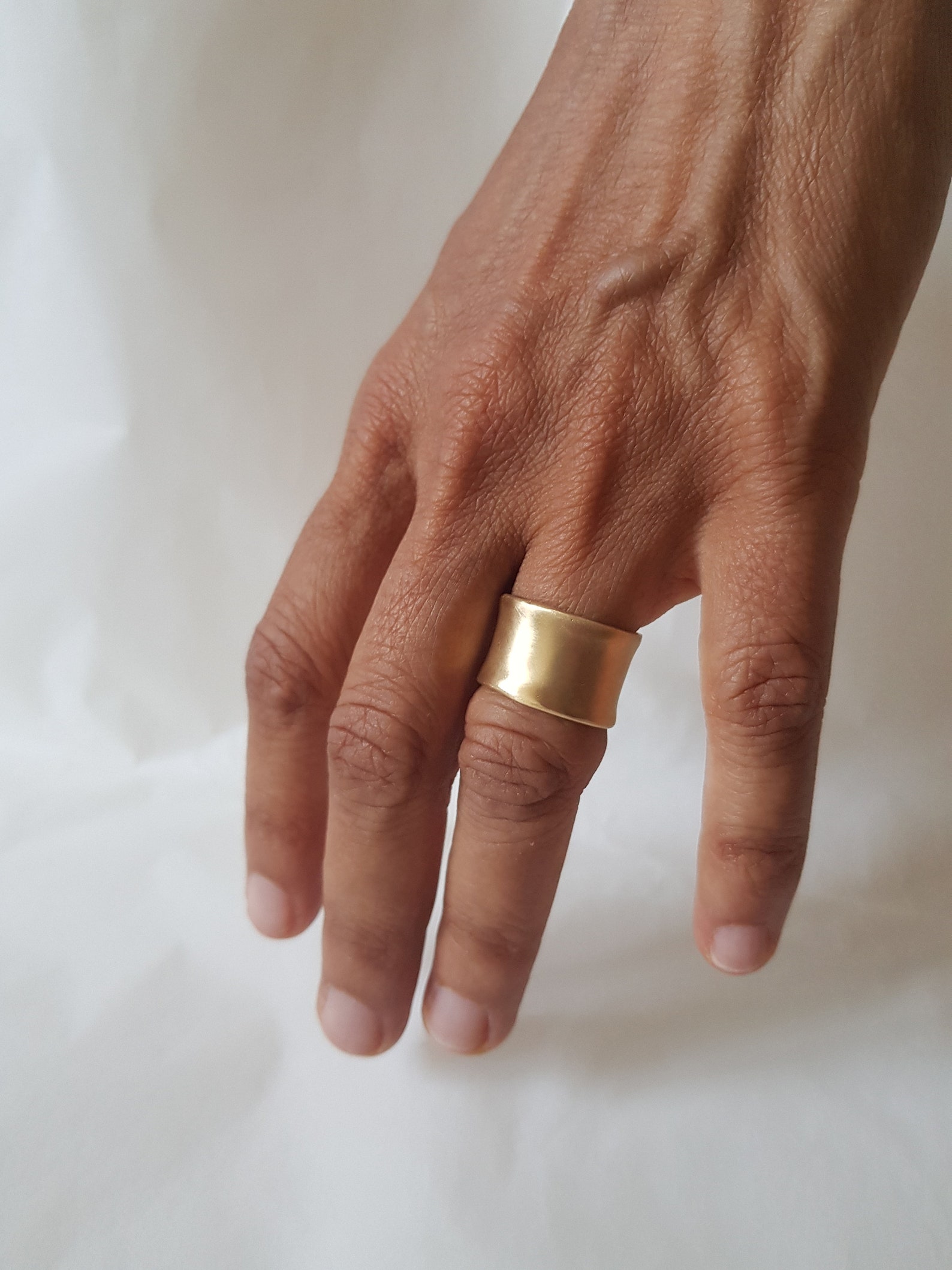 18K Solid Gold Wedding Ring, Chunky Gold Wedding Ring, Thick Gold 18K Solid Gold Wedding Ring, Chunky Gold Wedding Ring, Thick Gold