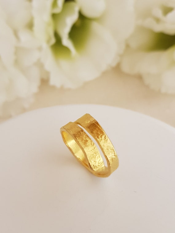 Cross Gold Ring | Crystal Rings | Jewelry | X Ring - New Design X Shape  Cross Gold Color - Aliexpress