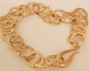 Gold Chain Bracelet - Etsy