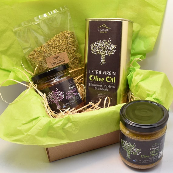 GREEK TREAT BOX / Delicious Greek Hamper Basket Gift Set // - Etsy UK