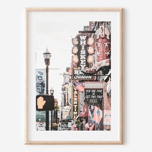 Nashville Print, Nashville Wall Art,Nashville Poster, Country Music Art,Nashville Tennessee Print, Tennessee Poster Print,Downtown Nashville