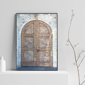 Old Wooden Door Print, Vintage door, Rustic Wooden Door, Antique Architecture Door Photography, Boho Wall Art, Doorway Photo, Building Front