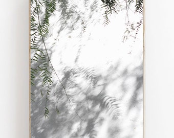 Lámina botánica de rama de olivo, decoración minimalista de estilo rústico (descarga digital)