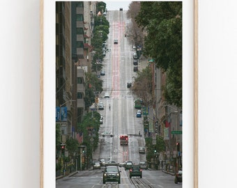 San Francisco Print, California Wall Art, Urban Art Print, Travel Wall Art, San Francisco Poster, California Art,San Francisco Street Poster