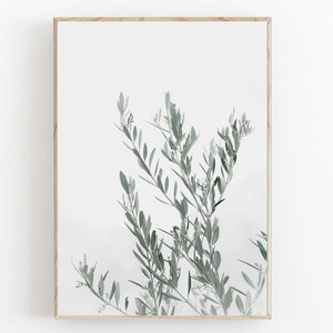 Eukalyptus-Druck, Eukalyptusblätter, Botanischer Druck, modernes minimalistisches Poster, druckbare Wanddekoration, Eukalyptus-Wandkunst, Eukalyptus-Kunst