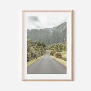 Hawaii Art Print, Hawaii Wall Art, Hawaii Poster, Coastal Wall Art, Beach Print, Palm Tree Wall Art, Aloha Hawaii Art, Maui Poster Print