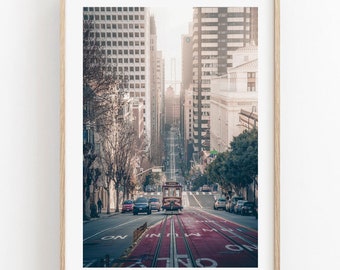 San Francisco Print, California Wall Art, Urban Art Print, Travel Wall Art, San Francisco Poster, California Art,San Francisco Street Poster