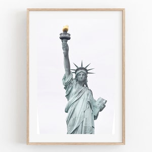 New York City Print, Statue of Liberty Art Print, Statue of Liberty New York, Travel Poster, Statue Of Liberty Poster, United States Print