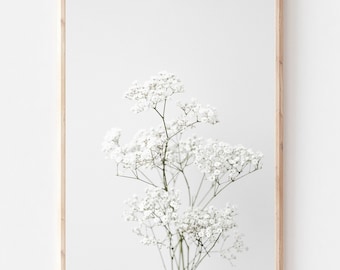 Farmhouse Print, Dried Flowers Print, Large Wall Art, Botanical Print, Kitchen Decor, Farmhouse Wall Art, Rustic Print, Printable Wall Art