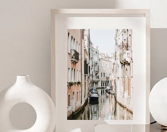 Venice Print, Venice Wall Art, Italy Wall Art, Italy Travel Print, Venice City Print, Venice Italy Art Print, Venice Gondola Printable Decor