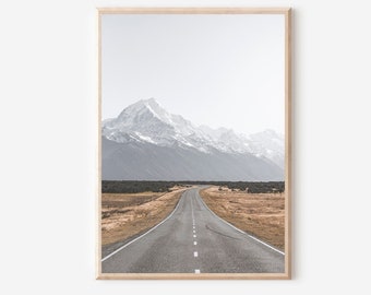 New Zealand Print, New Zealand Wall Art, Wanaka Print, NZ Print, New Zealand Travel, New Zealand Poster, New Zealand Decor, New Zealand Art